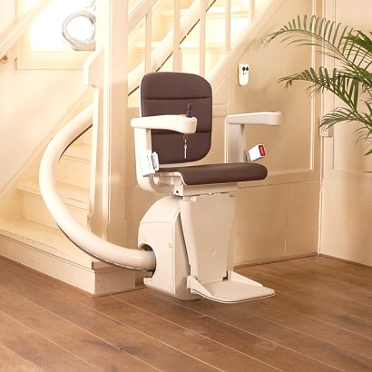 Freecurve Single Rail Stairlift